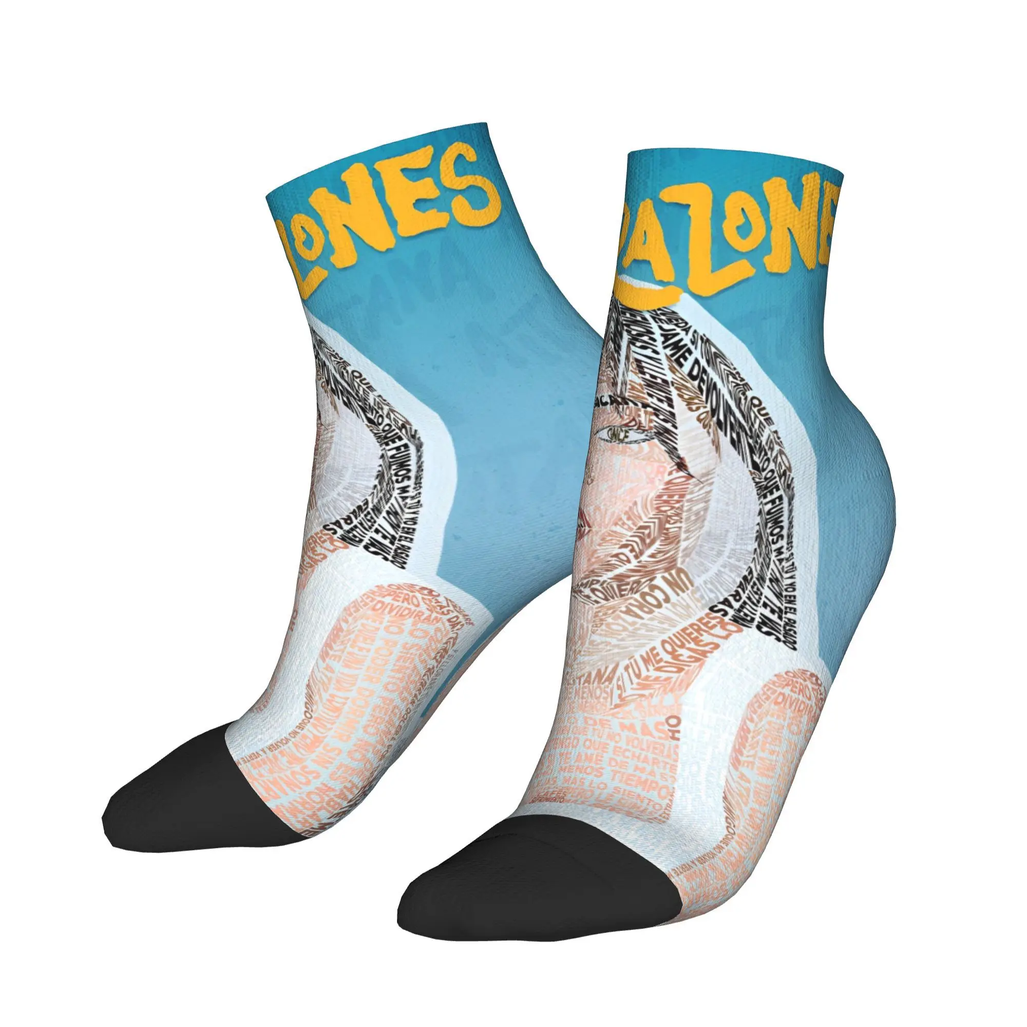 

Unisex Men Socks Singer Aitana Ocana Stockings Winter Modern Comfortable Socks Pattern Skateboard Non Slip Socks