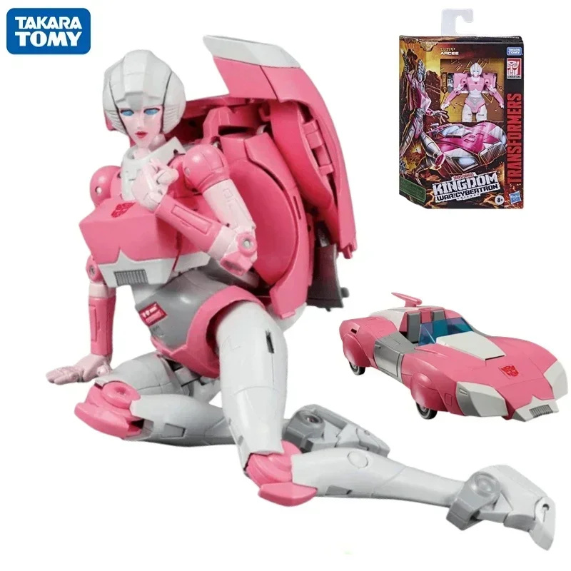 ของเล่นตุ๊กตาขยับแขนขาได้ของเล่นเพื่อการแปลงร่างสำหรับ cybertron Arcee Deluxe 3C