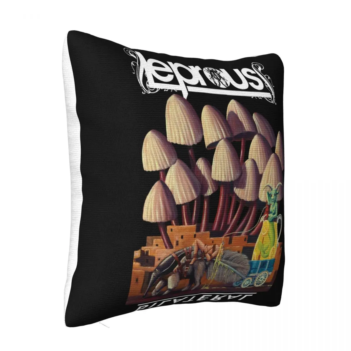 Leprous Bilateral Progressive Metal Agent Fresco Black S To 6 Hot Sell Summer Basic New Brand Homme Pillow Case