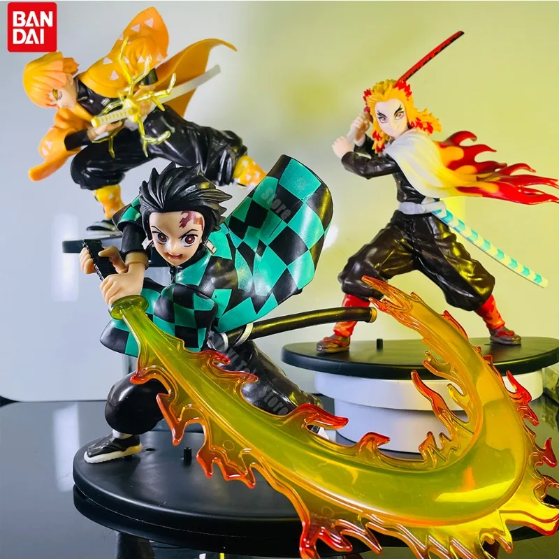 Demon Slayer Tanjiro Nichirin Schwert Figur - Anime Action-Modellbausatz mit Ständer, Valentinstagsgeschenke
