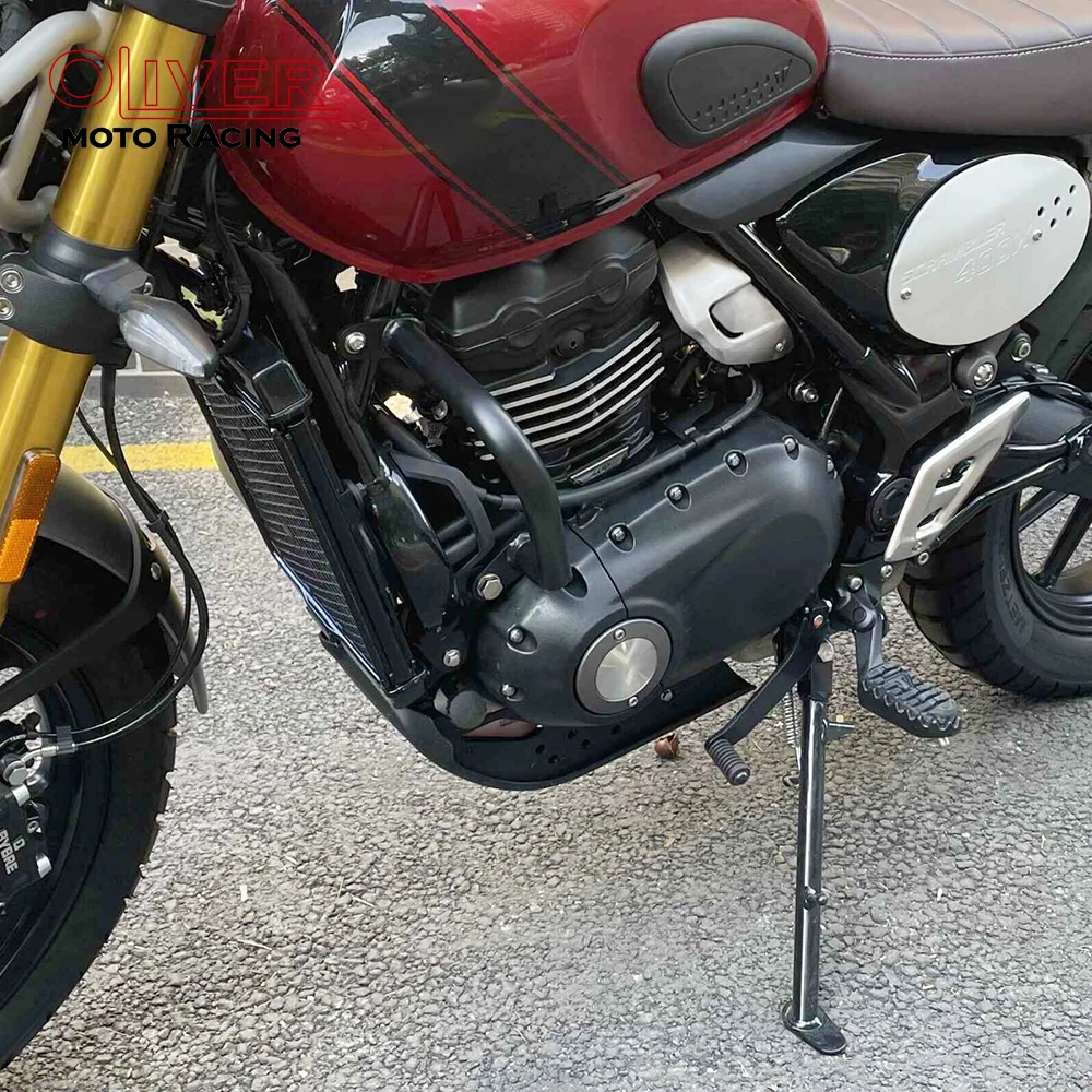 For Triumph SCRAMBLER 400 X 400X Speed 400 Engine Guard Highway Crash Bars Bumper Protector Motorcycle 2025 2024