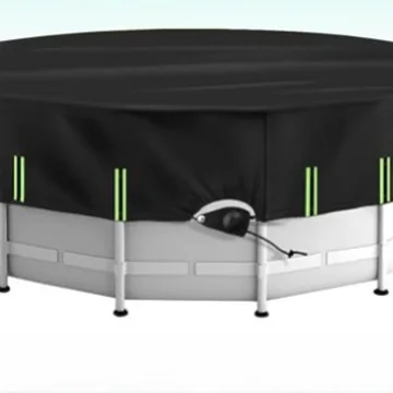 

Oxford Cloth Round Pool Cover for Winter Tear Resistant with UV Protection and Strong Windproof Ratchet System