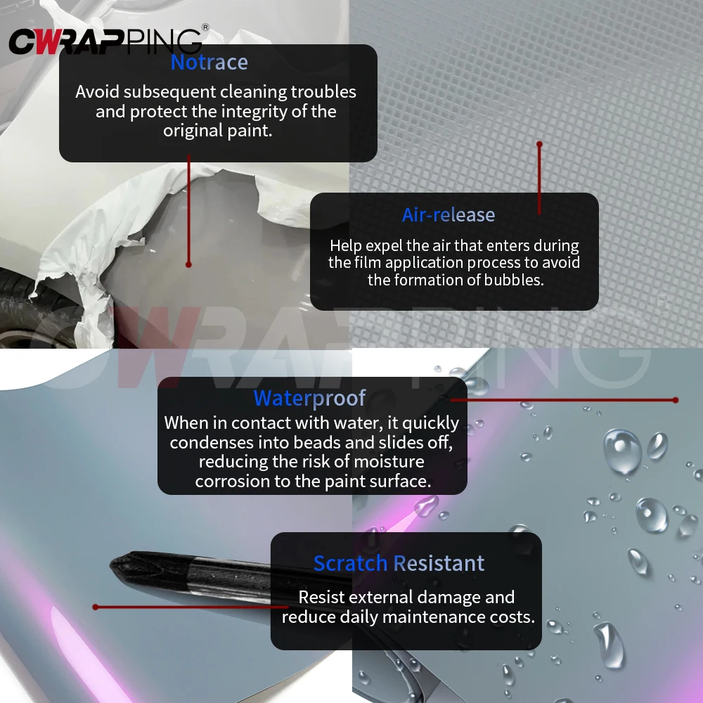 

Stickers for Car Adhesive Vinyl Wrap for Car Waterproof Self-adhesive Film PET Motorcycle Helmet Accessories Sticker Accessory