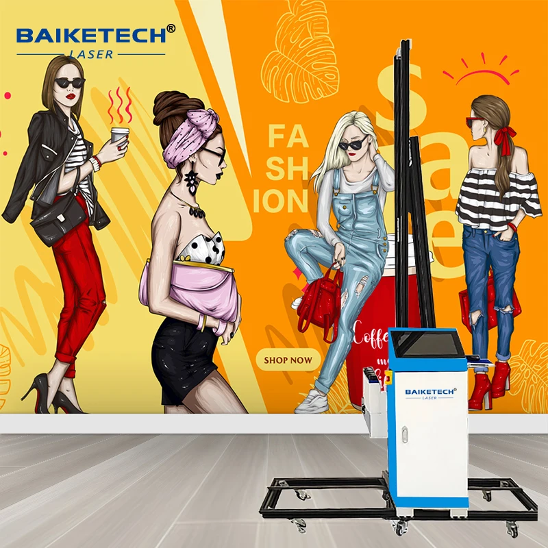 TH-UP600 بيع المصنع مباشرة ثلاثية الأبعاد الأشعة فوق البنفسجية جدار عمودي ديكور طابعة نافثة للحبر ثلاثة DX10 آلة طباعة داخلية وخارجية