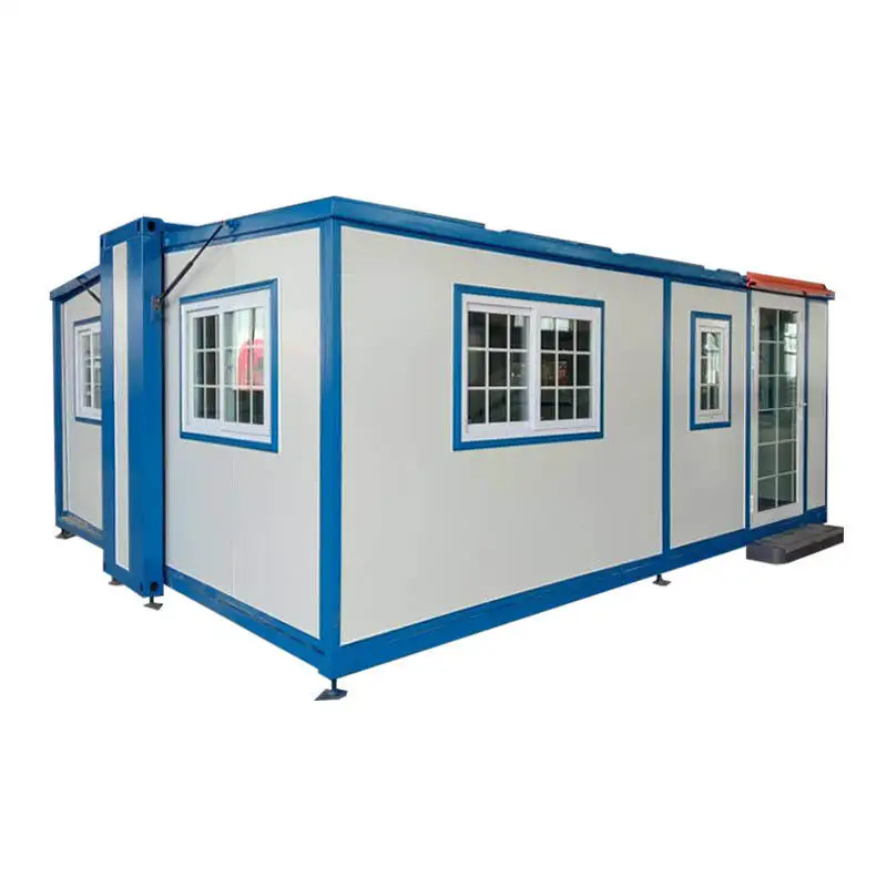 20 Ft 40 Ft Container House Portable Prefabricated House Luxury Expandable Bedroom Kitchen Container House Project for Czech