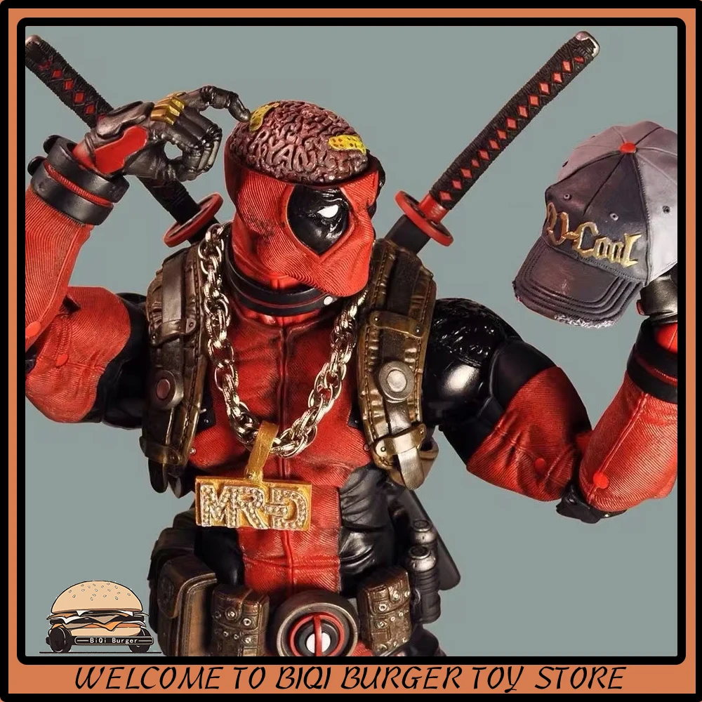 

Neca Deadpool Anime Figure Avengers X-Men Action Figure Deluxe Edition Halloween Pvc Collection Ornaments Gift Kids Toys