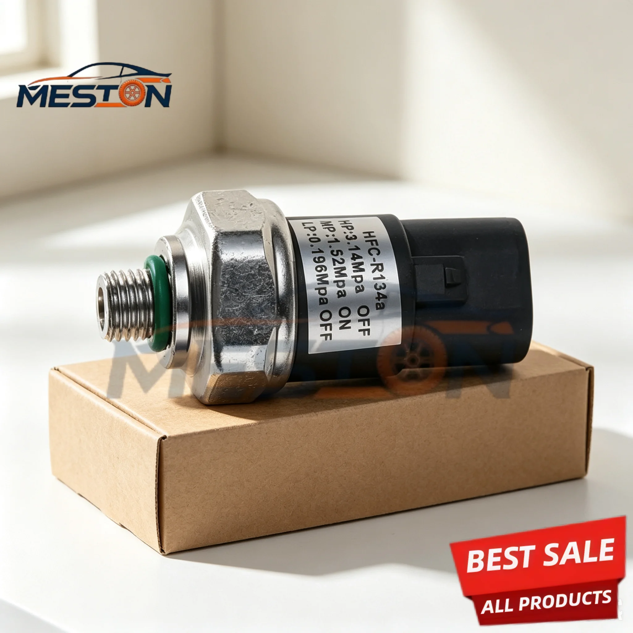B01A61503 4 Pins A/C Air Condition Pressure Sensor for Mazda 2 3 5 6 CX-7 Toyota Corolla Matrix Prius RAV4 Sienna