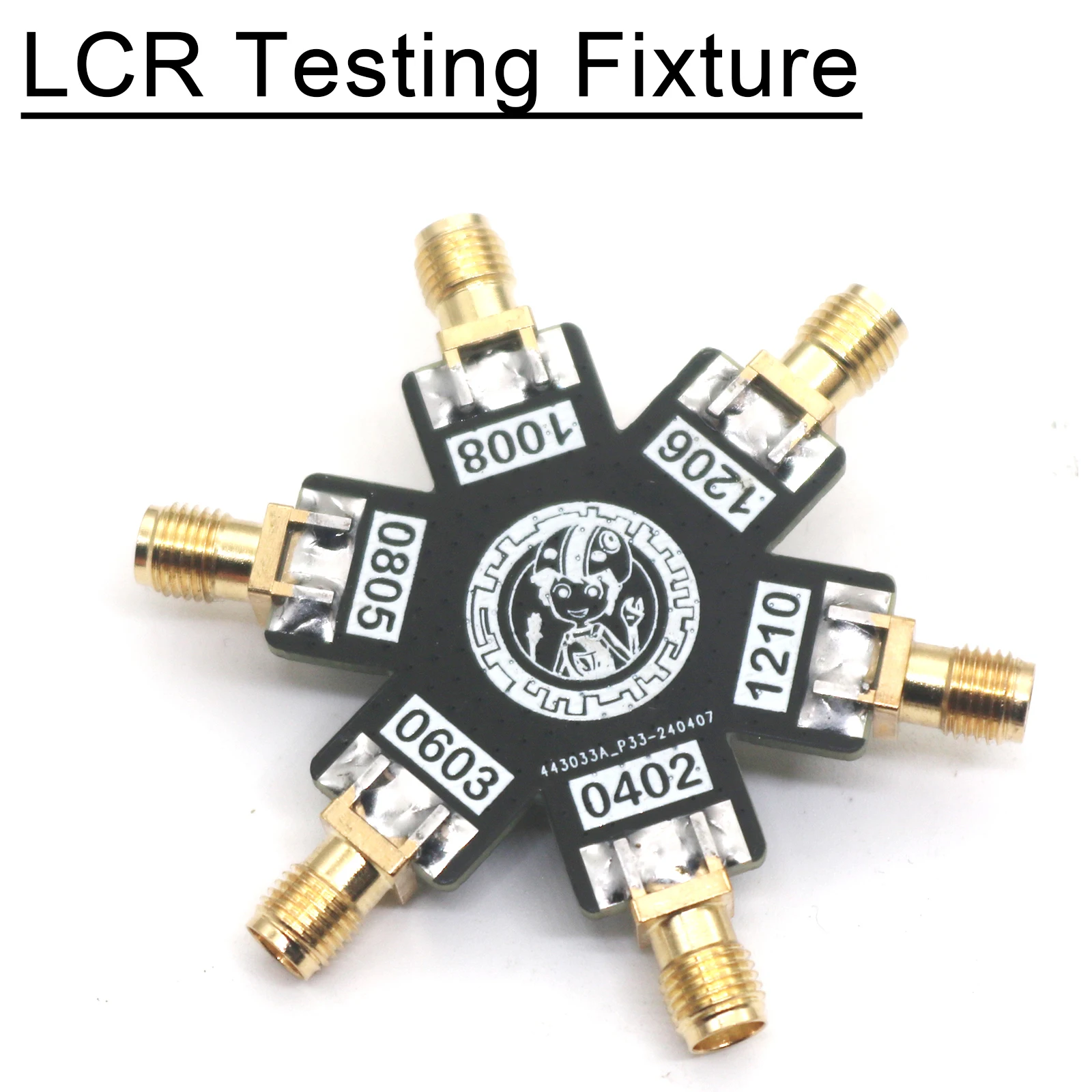 LCR Test Fixture 0402 1210 1206 1008 0805 0603 Frequency Measure LC Value FOR NanoVNA Vector Network Antenna Analyzer