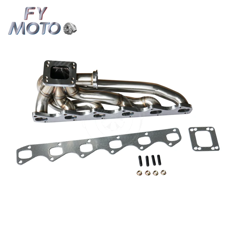 Exhaust Header for BM W E30 E34 E28 E24 M30 T3 Flange 304 Stainless Steel