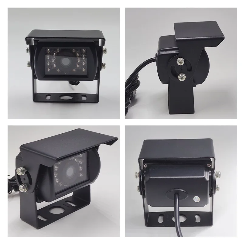 Car Truck Camera CCD HD for School Bus Trailer Pickups RV Rear View Backup Vision with 24V Infrared IR