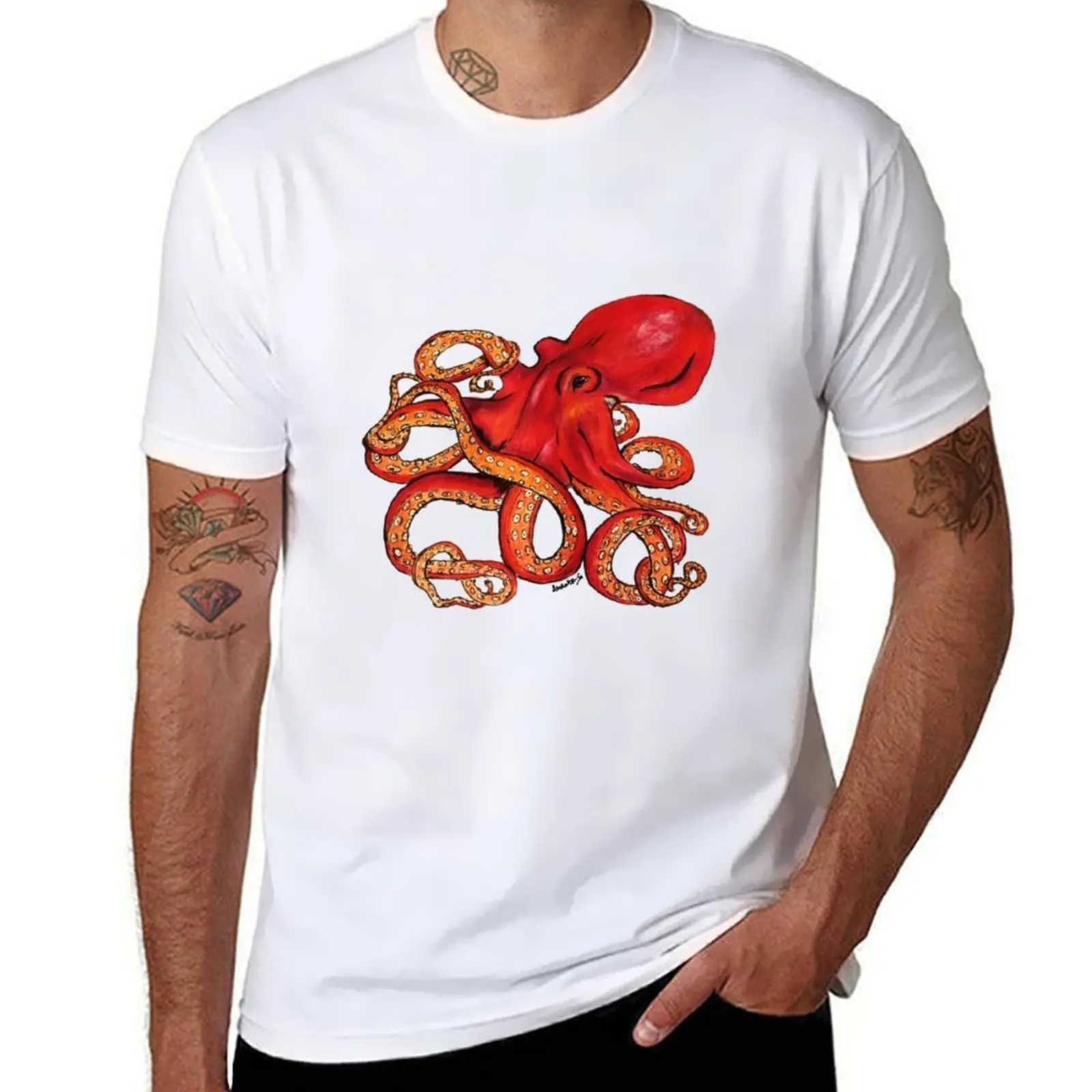 

Octopus T-Shirt essential t shirt t shirt for man T-Shirt