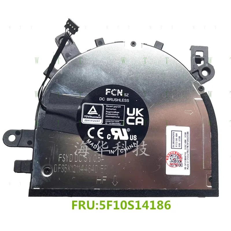 

TT Original for LENOVO Yoga 7 15ILL9-Type 83HM COOLING FAN FSYD DC5V 5F10S14186