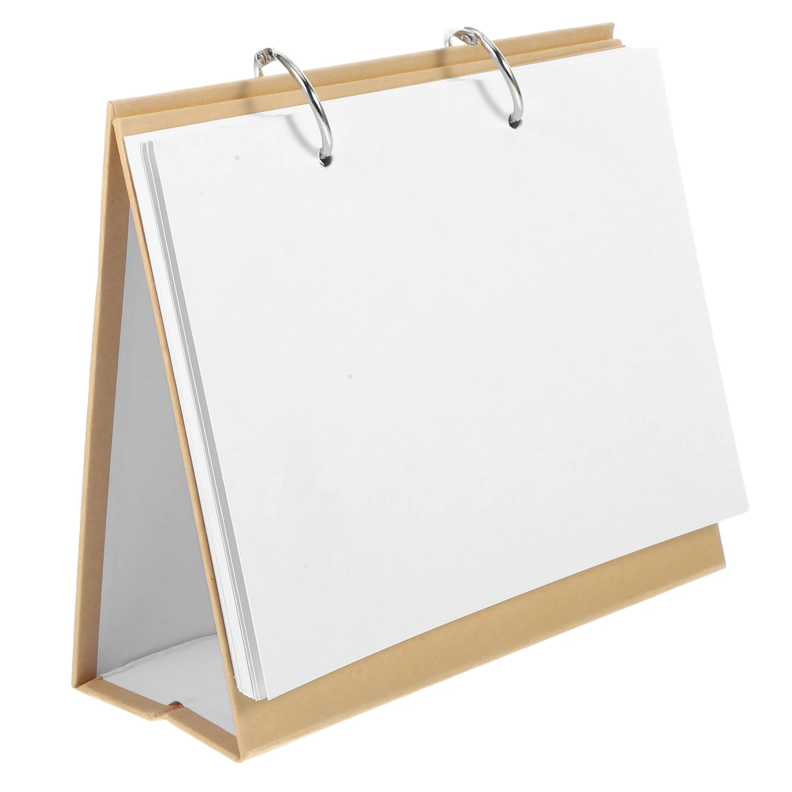 

Detachable A5 Blank Calendar Photo Album Drawing Pages Desk Monthly Flip Calendars Large Size Standing Graffiti DIY