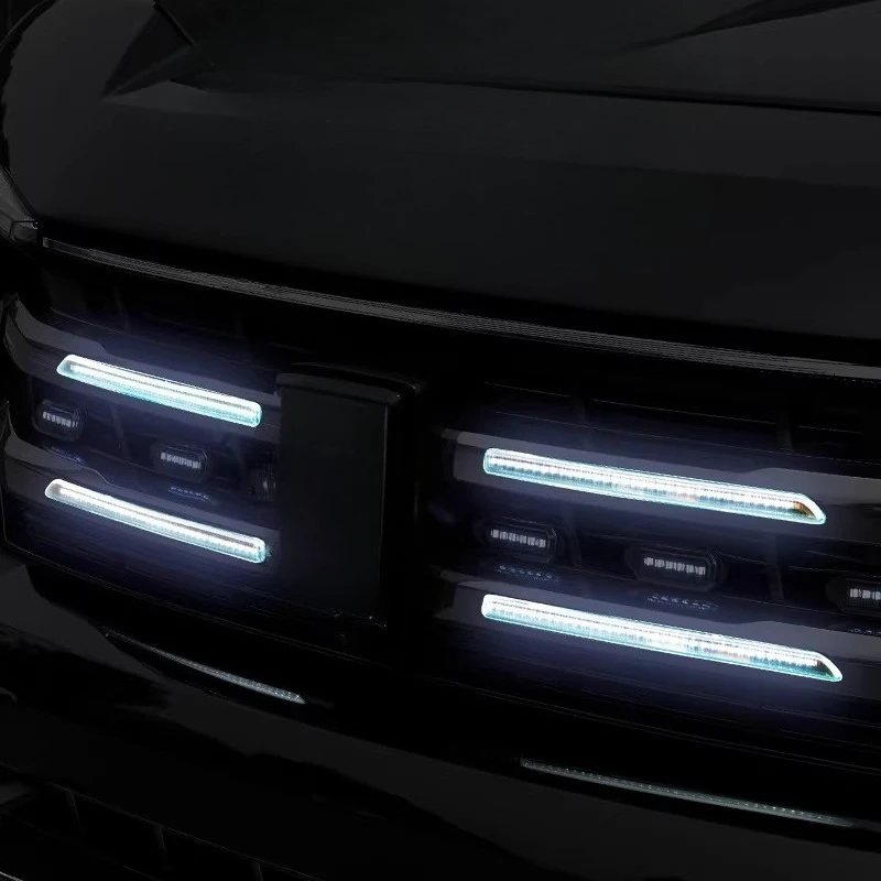 

Для GWM TANK 400 Hi4t/z 2023 2024 2025 светодиодная передняя решетка дневных ходовых огней DRL модификация аксессуары