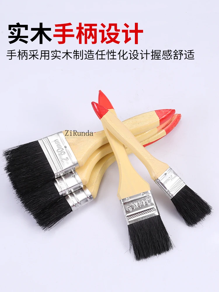 *Pinsel, Borsten, Pinsel, Hartborsten, schwarze Küchenborsten, Farbbesen, Pinsel