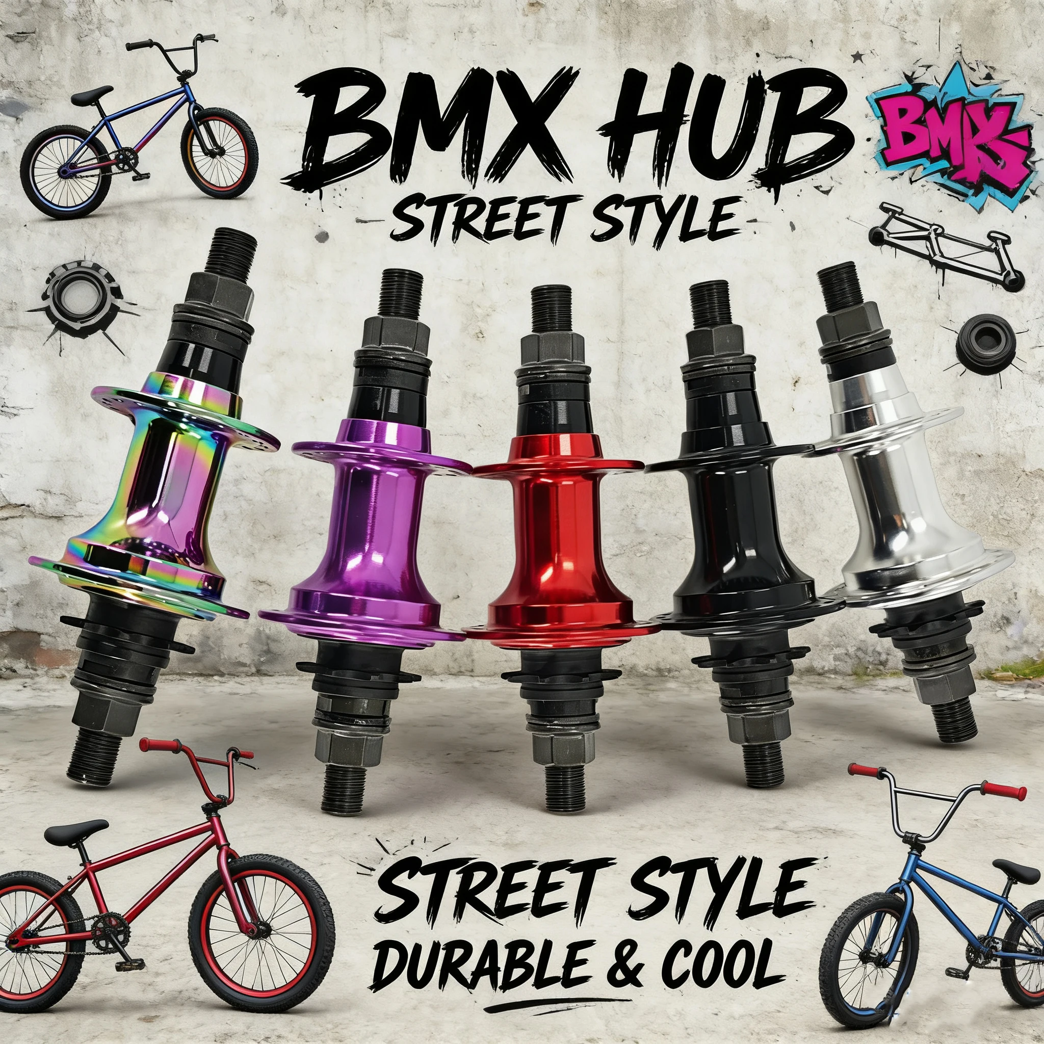 

Втулка для BMX велосипеда, левая/правая, 36H, 6 пальцев, 120 звуков, 5 подшипников, 9T, легкосплавная, передняя/задняя, облегченная