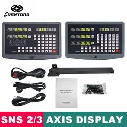 DRO readout SNS-2V/3V EDM RS232 Universal Lathe milling machine TTL AC110V/220V display FOR linear scale Rrating Ruler Encoder
