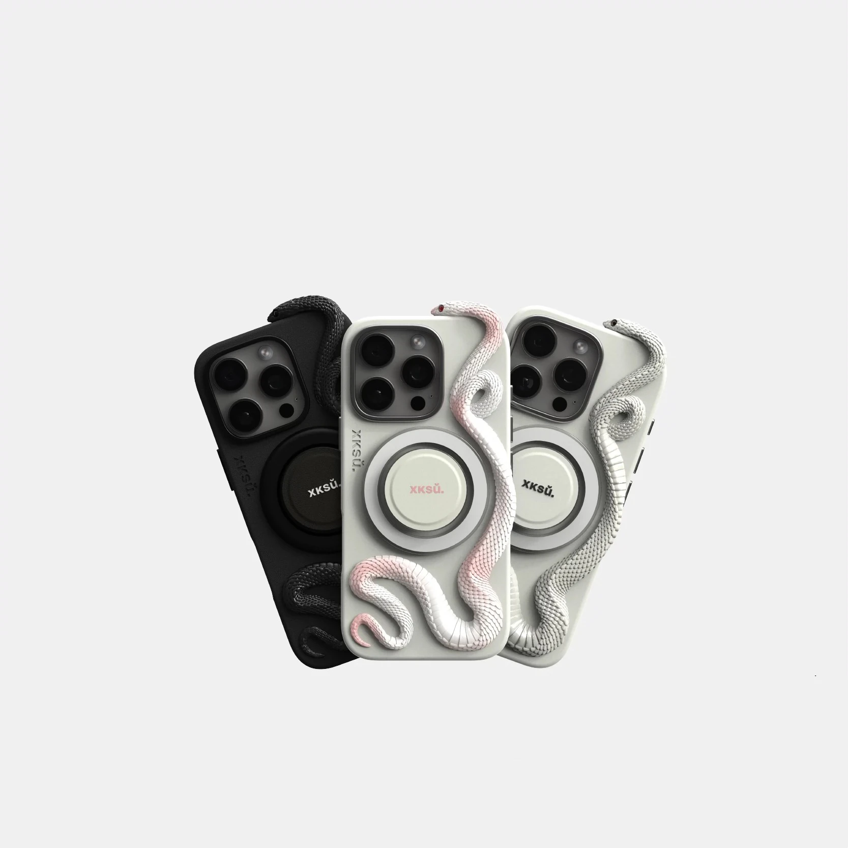 Ограниченный чехол для мобильного телефона «Год змеи», подходит для Apple, новый защитный чехол, высококачественный магнитный защитный чехол