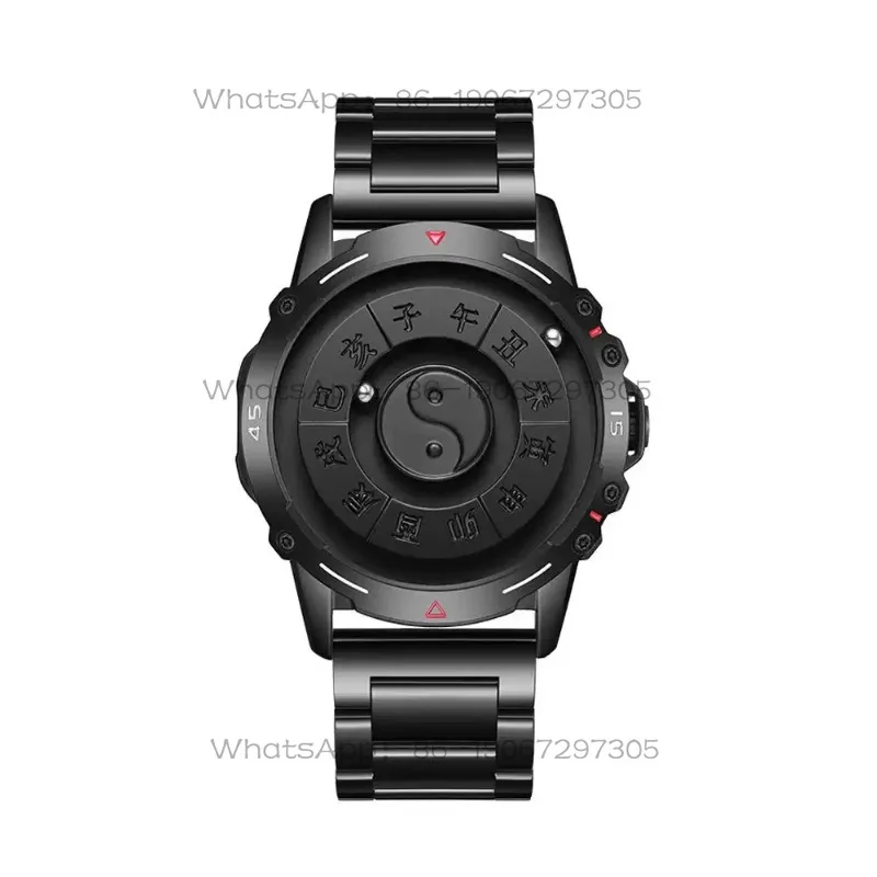 creative-personalized-magnetic-levitation-watch-men's-high-end-retro-chinese-style-men's-watch-waterproof