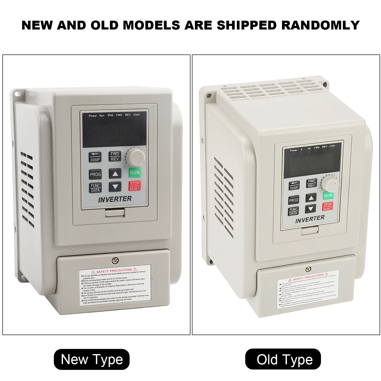 Inverter Frequency Converter VFD Drive Professional High Accuracy Single to 3 Phase Low Noise for Motor Speed Control AC Motor