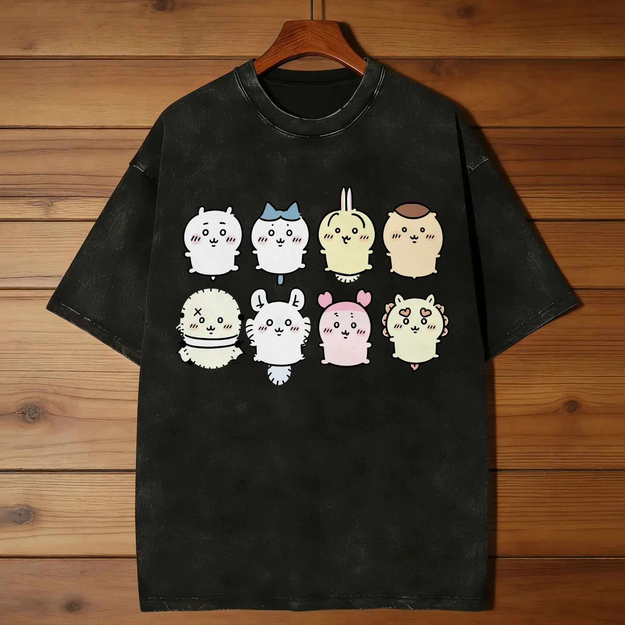 Chiikawa Usagi Hachiware  T Shirts  Tops Summer Y2K Casual Short Sleeve T Shirt O-Neck Trendy Cool Design Tee Shirt Hot Sale