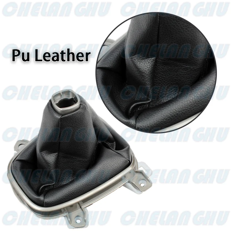 For Honda Accord Coupe 2008 2009 2010 2011 2012 2013 US Version 6 Speed Gear Shift Knob + PU Leather Boot Car accessories