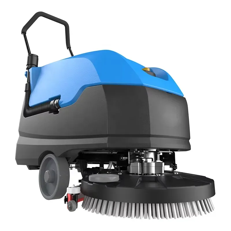 Professional Multi-Functional Commercial Floor Sweeper for Office Hotel Factory Cleaning Walk Behind Electric Floor Scrubber