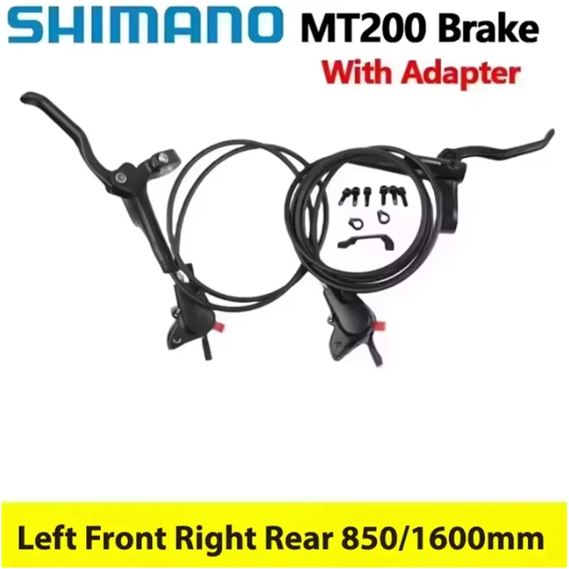 Shimano MT200 Brake BL BR MTB E-bike Hydraulic Disc Brake Bicycle Electric Bike Brake Left Front Right Rear Brake image 3