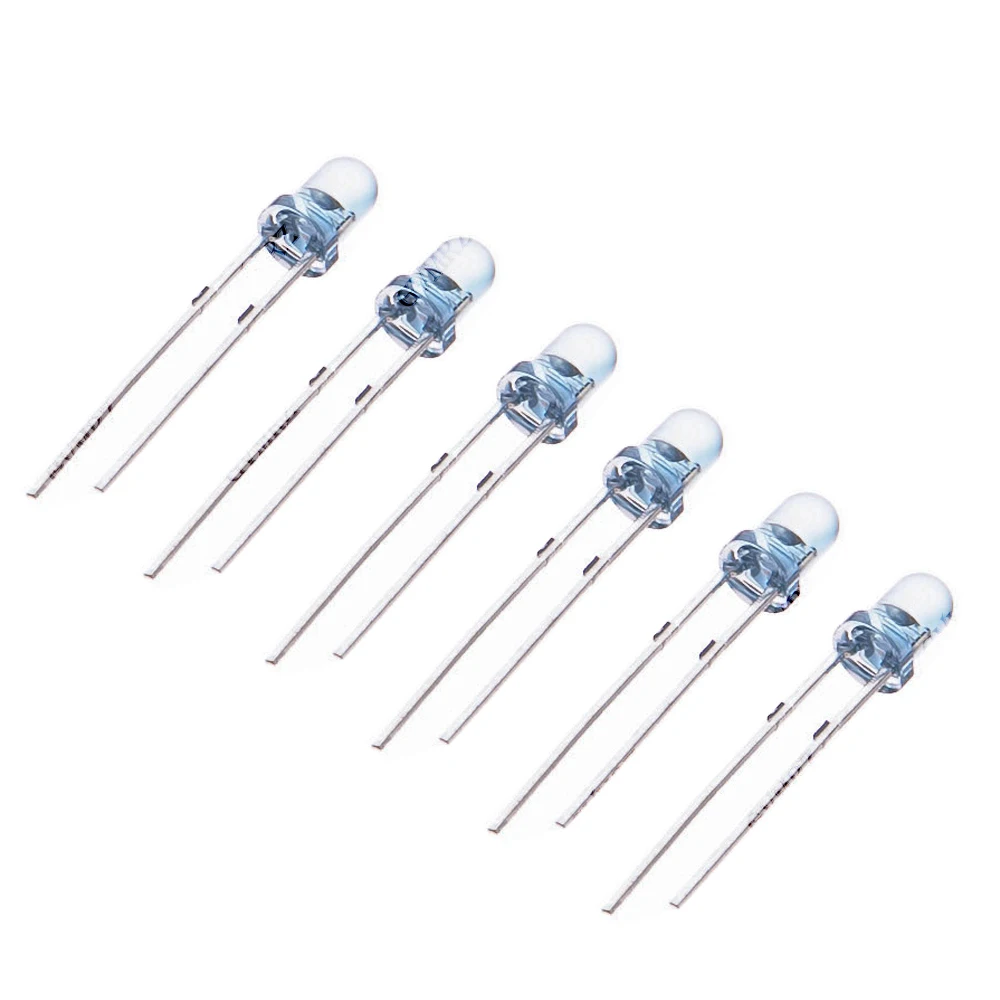 Infrared IR LED Diode 3mm 5mm Through Hole Emitting Diode for DIY Electronics TSAL6400/TSAL6200/TSAL6100/TSAL4400
