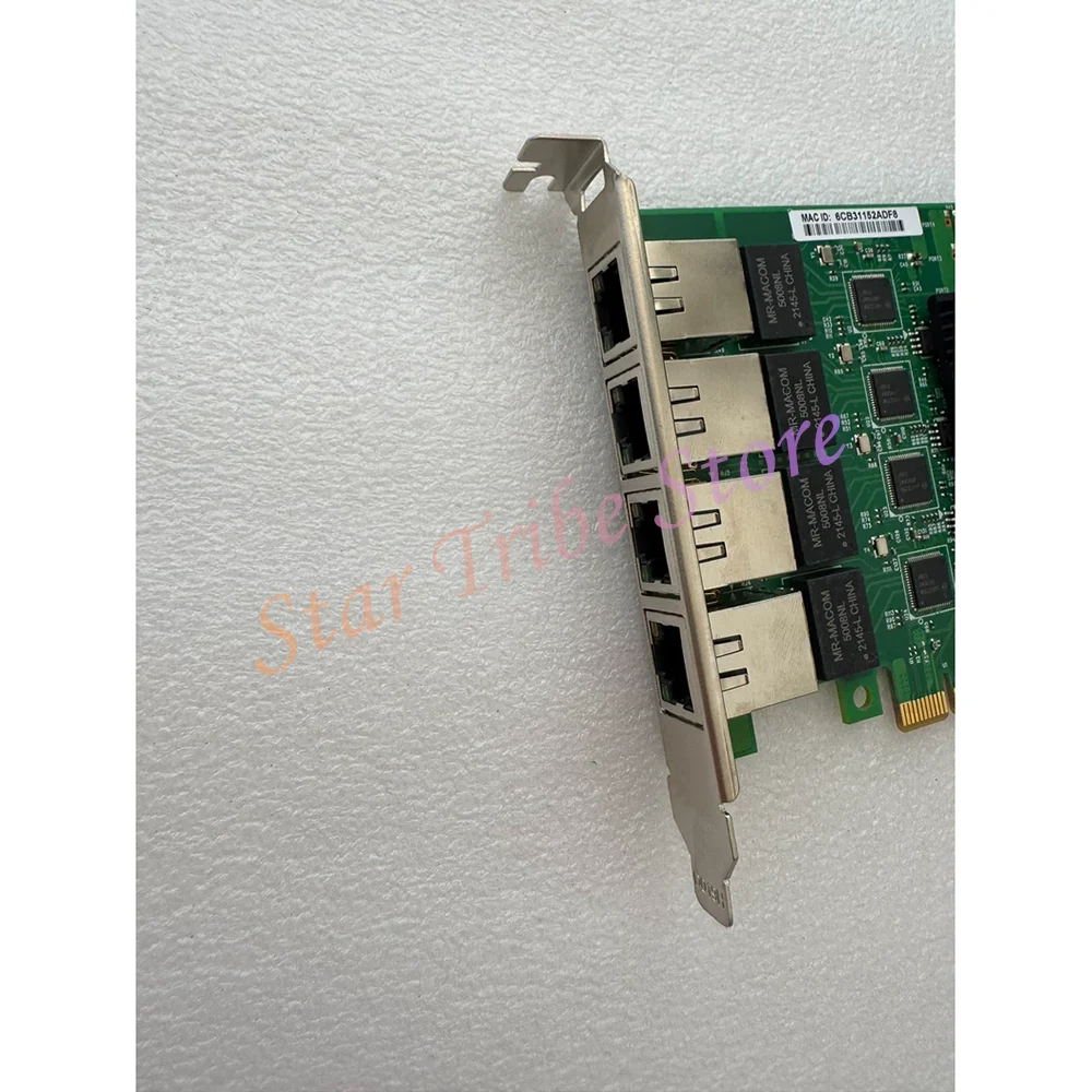 LRES3004PT-A 4 Port Gigabit Network Card PCIex4 Interface Supports I210 Chip