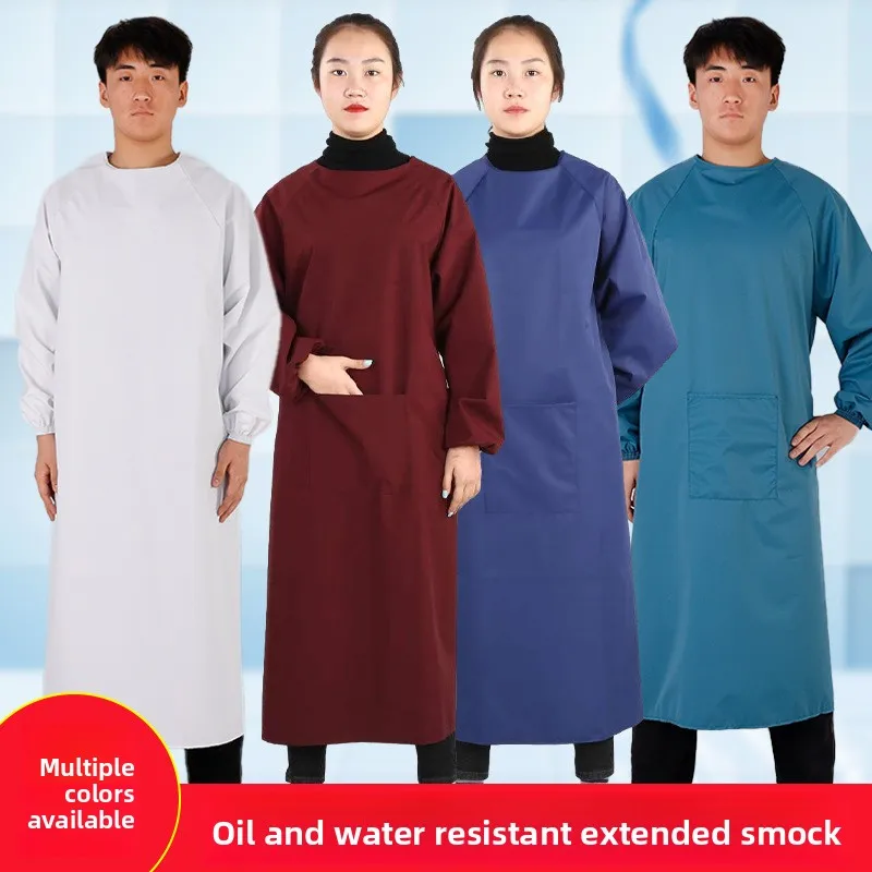unisex-waterproof-and-oil-proof-long-sleeve-apron-–-workwear-for-kitchen-seafood-handling-and-cleaning-tasks