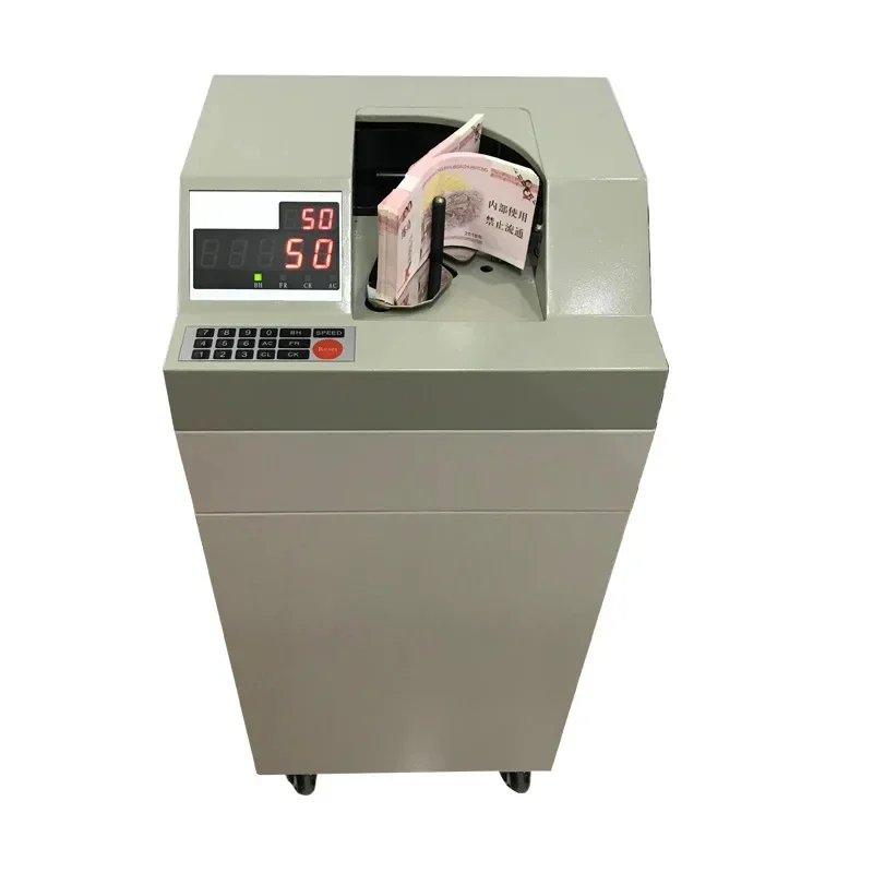 

Smart Vertical Banknote Counter Bank Special Currency Counter with Vacuum Function Bill