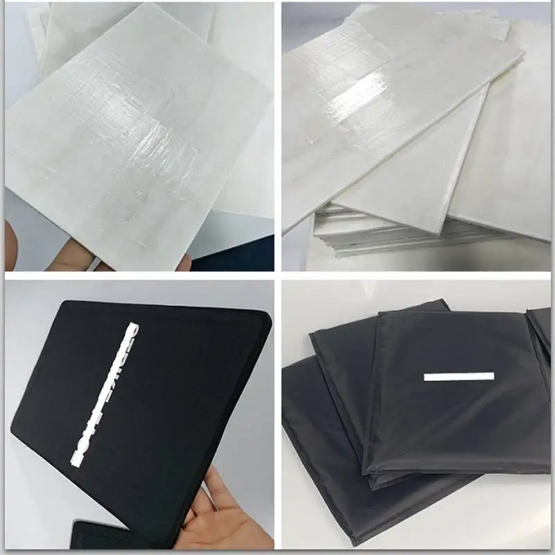 UHMWPE fabric Light weight high ballistic performance bulletproof UD cloth board explosion-proof anti-stab for make Body armor