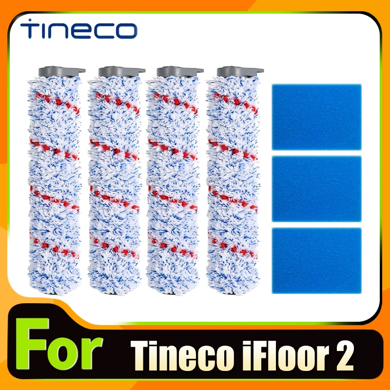 Original Accessories For Tineco iFloor 2 Wet Dry brush roller HEPA Filter Holder Vacuum Cleaner Spare Parts