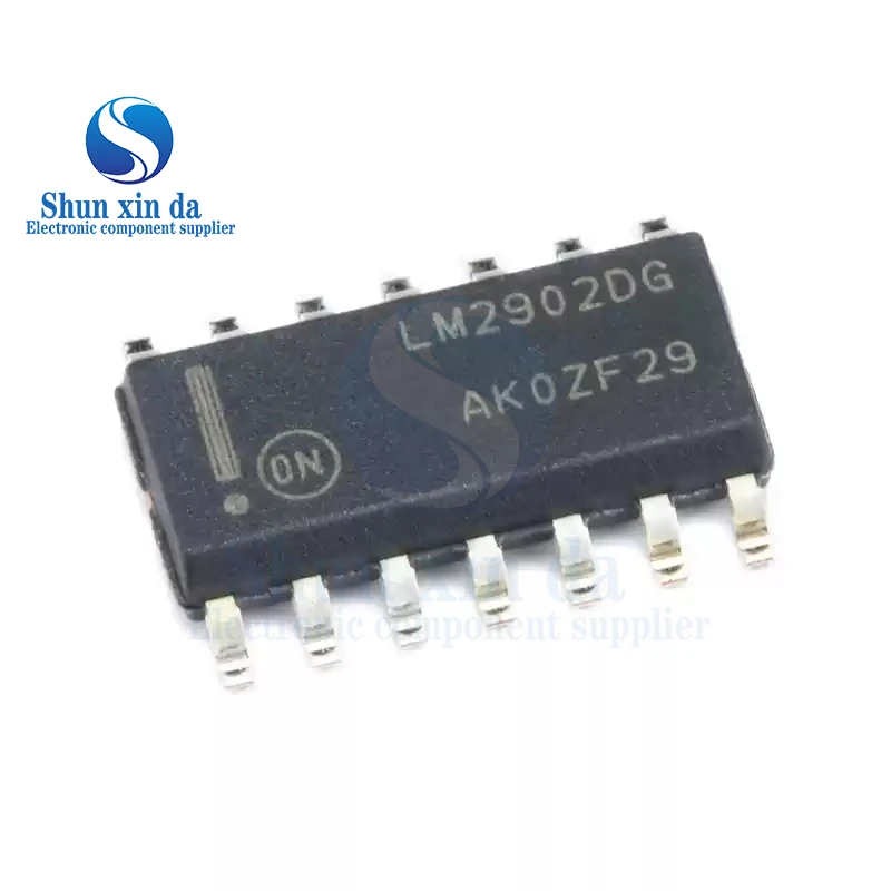 20PCS LM2902 SOP-14 LM2902DR2G LM2902DR LM2902DG LM2902DT SMD Quadruple Operational Amplifiers IC