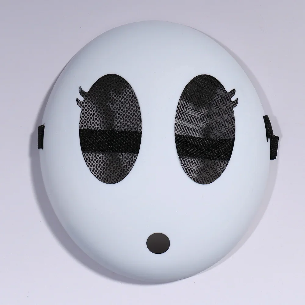 Mascarilla de juego Bros Shy Guy para niños y niñas, máscaras de plástico Adlut divertidas para Cosplay, accesorios de disfraces para fiesta de Carnaval y Halloween