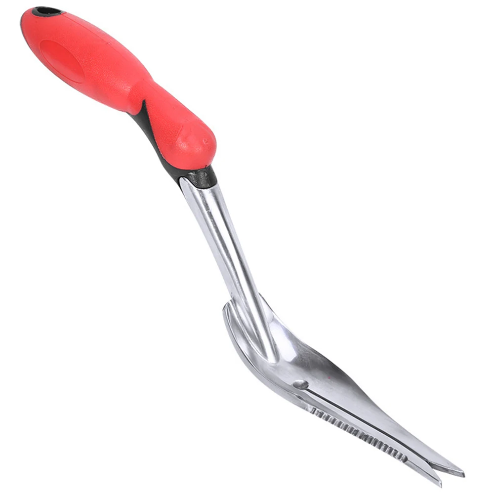 

1pc Metal Weeding Tool Shovel Durable for Digging Weeding Loosening Soil Manual Weeder Lawn Root Extractor Gardening Rake Tools