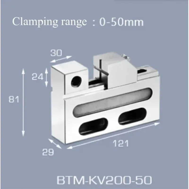 CNC Wire EDM High Precision Vise Stainless Steel 2