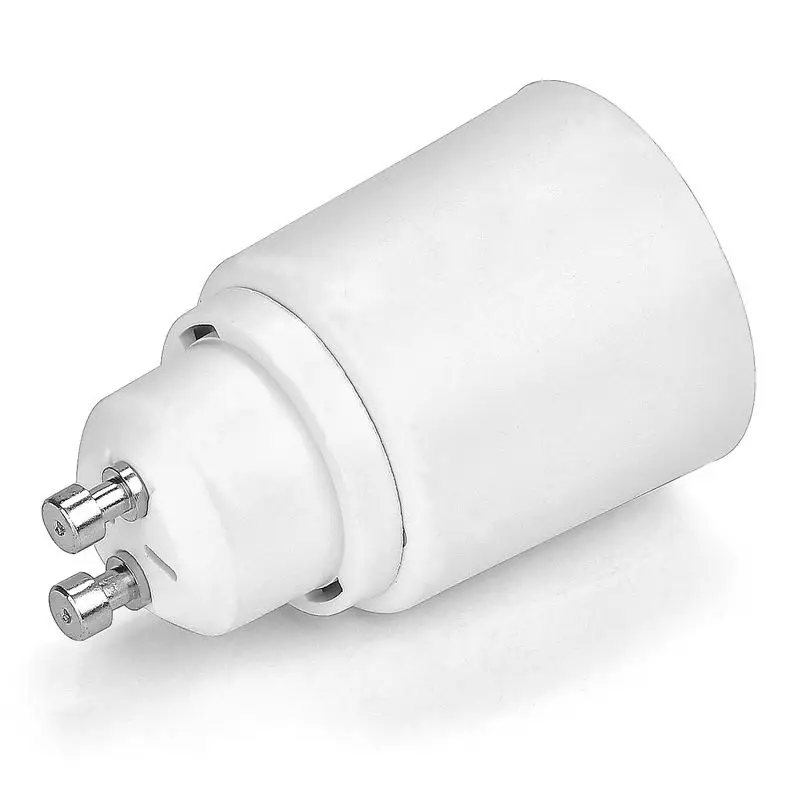 Imagem -02 - para E27 Adaptador Gu10 para E26 Suporte da Lâmpada Conversor Base Soquete Led Lâmpada Estender Plugue Adaptador de Energia Gu10