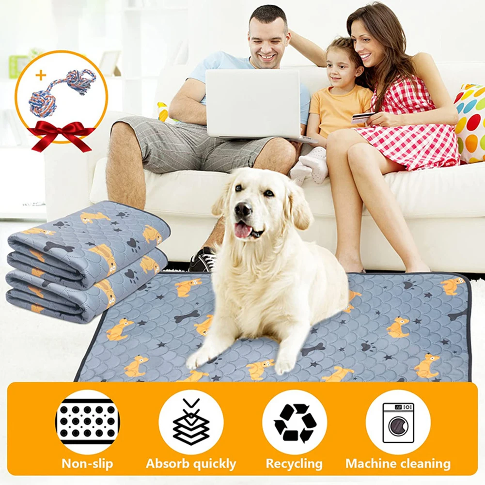 Pet Pee Pads Non Slip Dog Mats With Great Urine Absorption Pet Supply