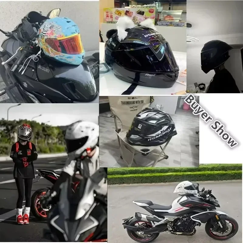 خوذة دراجة نارية جديدة من Motoray R50SPRO خوذة دراجة نارية Capacete DOT شهادة المسار الذيل الجناح سباق الوردي للنساء لهوندا لسيارات BMW