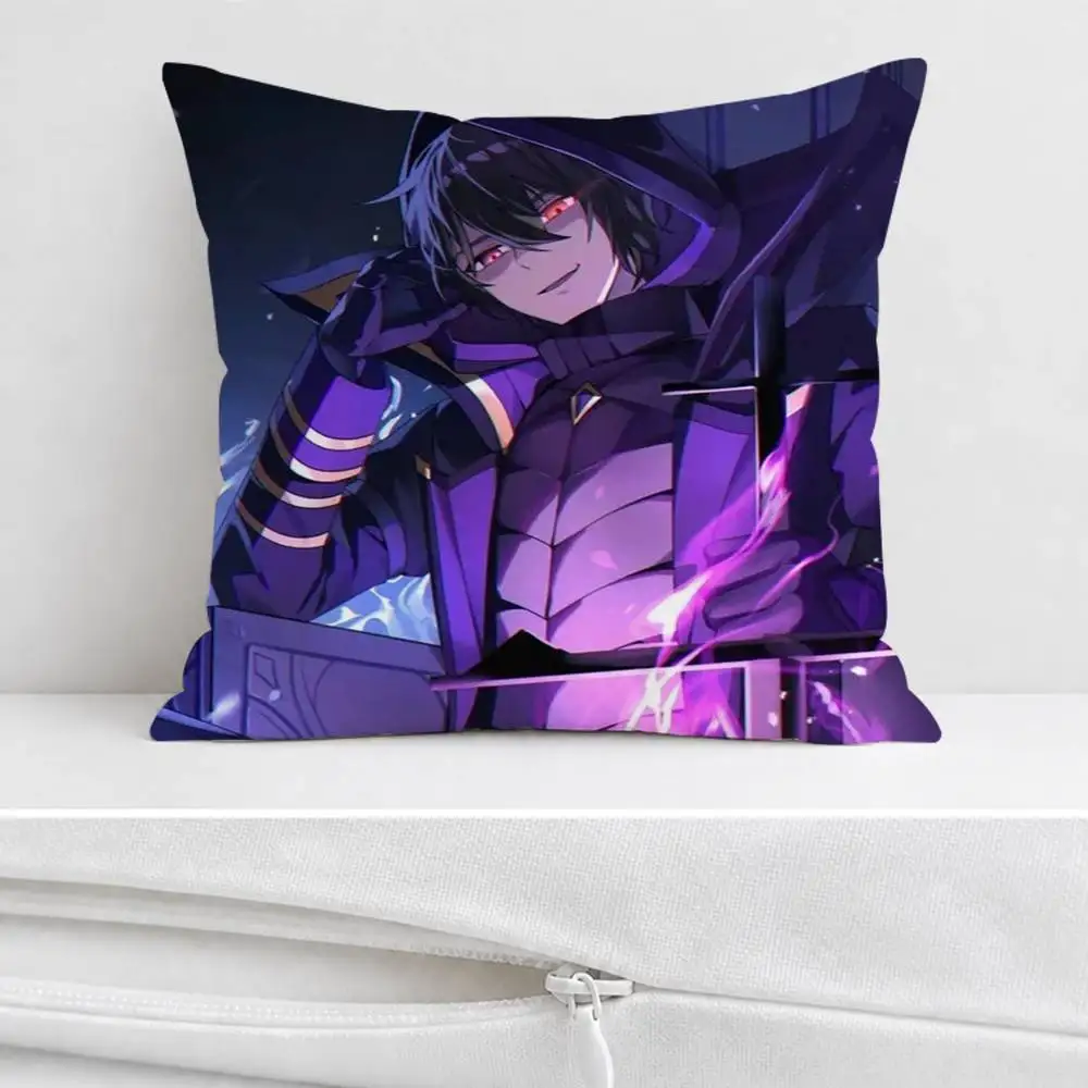 The E-Eminence in Shadow  Double-sided Printed Square Decorative Cushion Cover for Sofa Living Room Home Decor