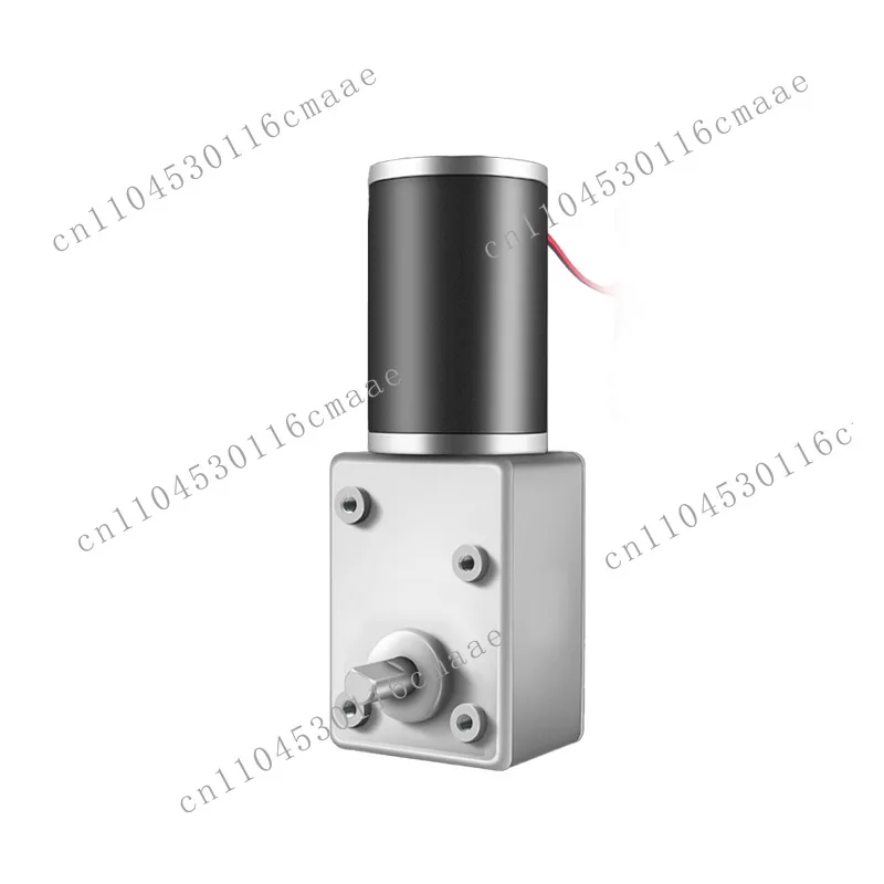 5882-45 DC geared motor 12V24 large torque turbo worm motor low speed speed regulation forward and reverse