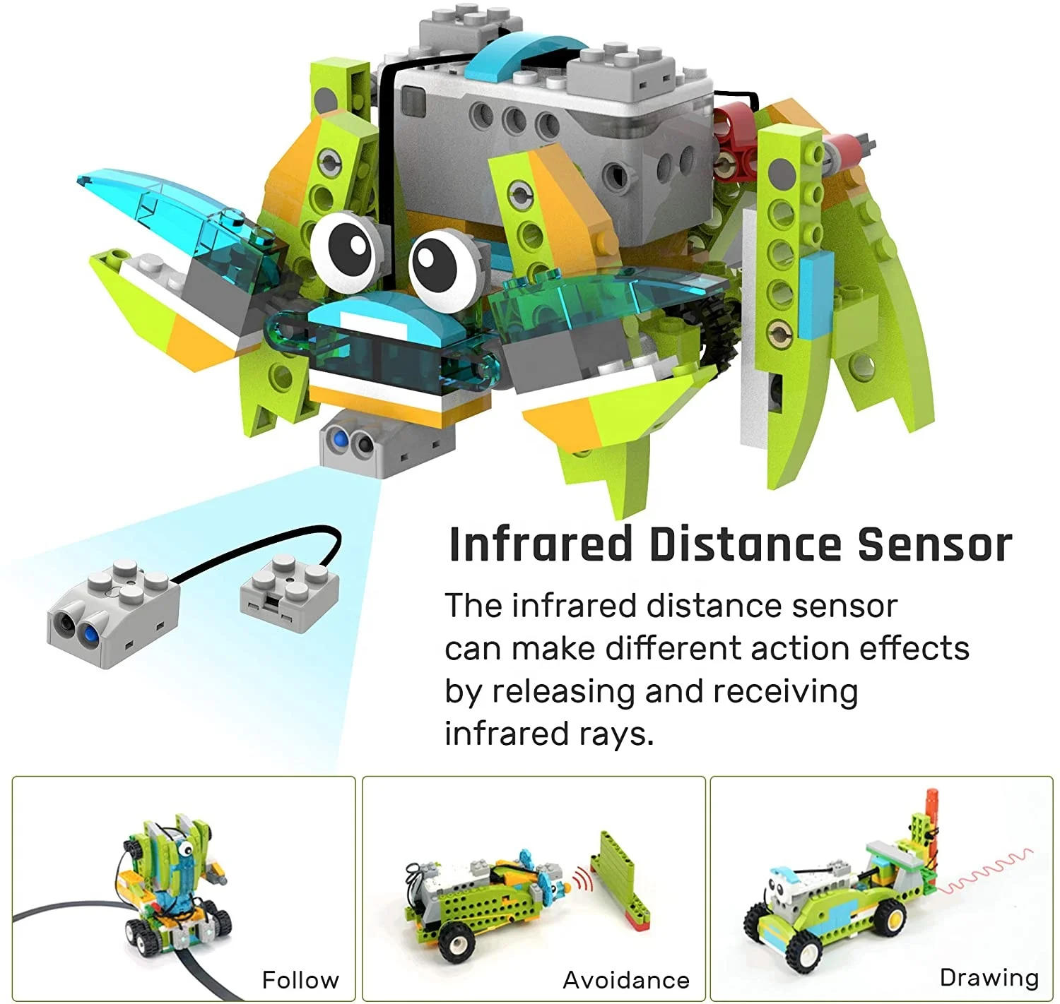 Coding Robot Kit Robot Master (Premium) 200 in 1, Robotics for STEM Education Toys Wedo 2.0 for Kids