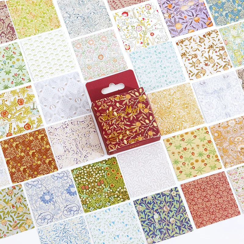 45 stuks landschapsfiguren, stickers voor olieverfschilderijen, voor doe-het-zelf-dagboekdecoratie, albumstickers, schoolbenodigdheden, esthetische stickers.