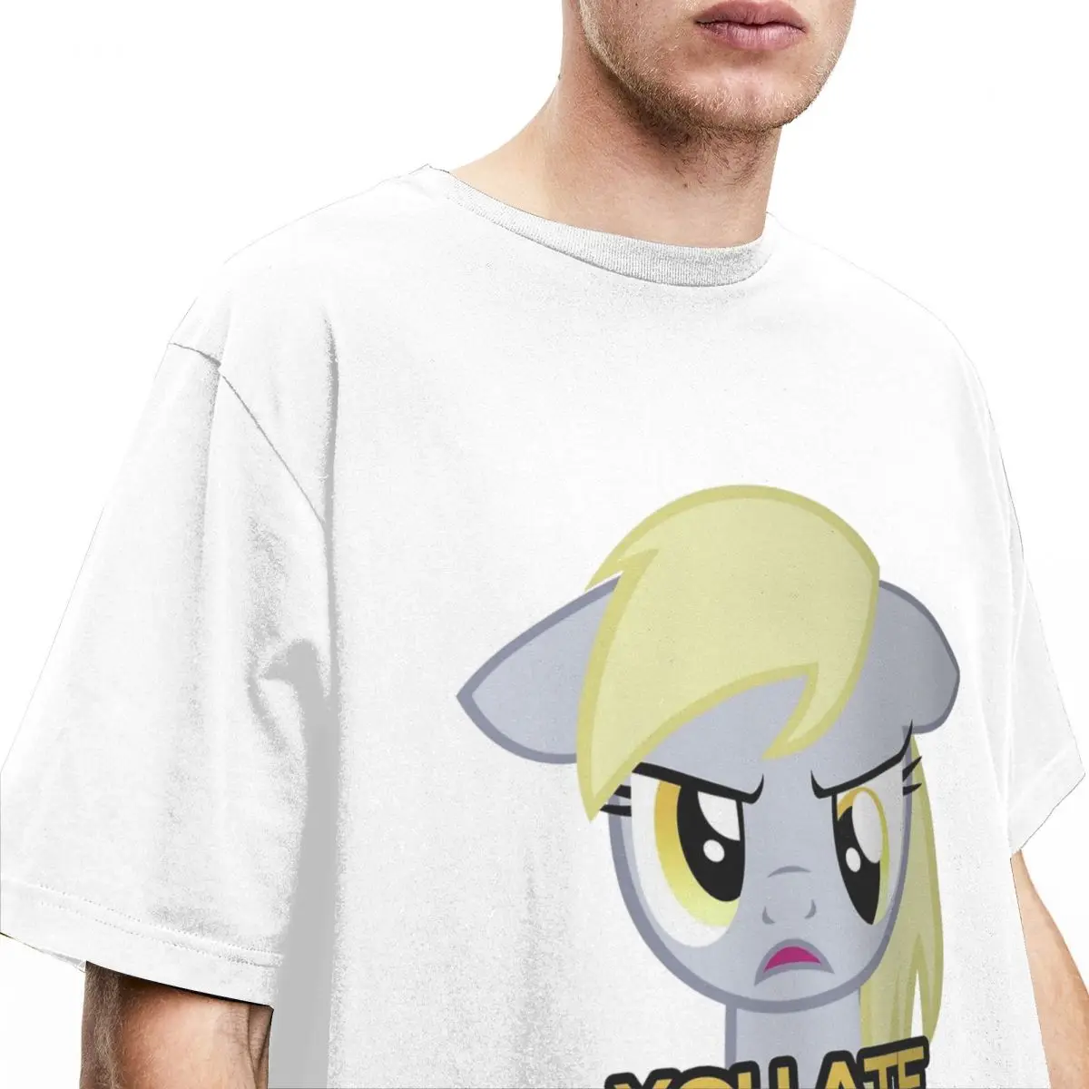 Men Women Muffins Derpy Hooves T Shirt Stuff Cotton Tops T-shirt Funny Tees Printed