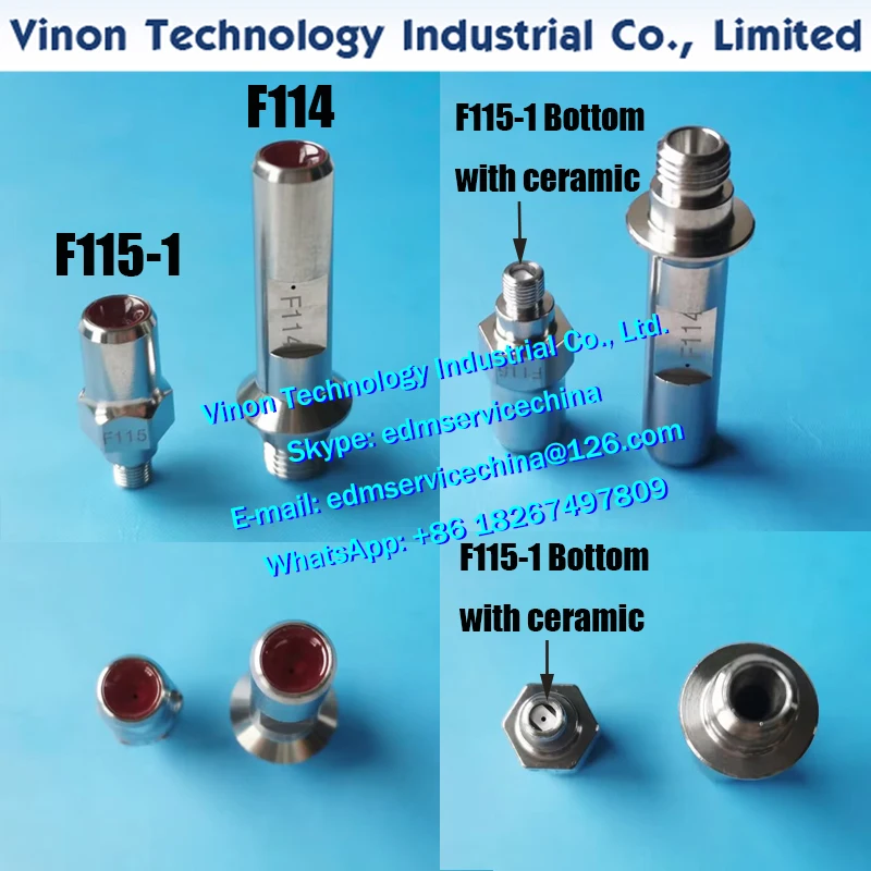 

F114/45T+F115-1/45T Finish Cut Ruby Diamond Guide for 45dg taper Set A290-8112-Z705,A290-8112-Z706,A290-8119-Z739,A290-8119-Z740