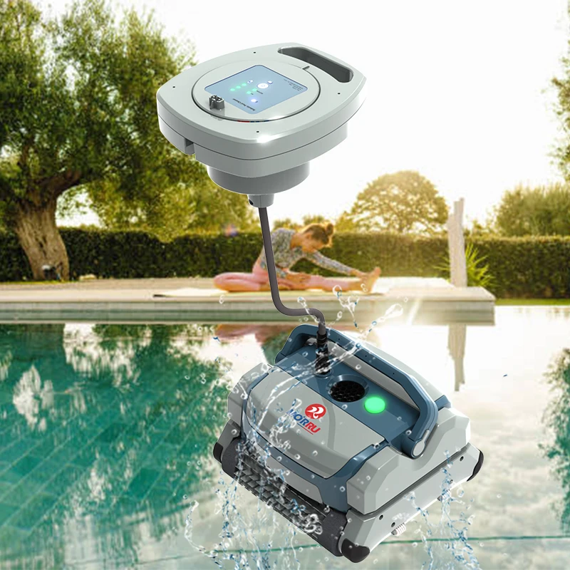 Robot inalámbrico de limpieza de piscinas eléctrico, limpiador automático de piscinas, Robot de piscina