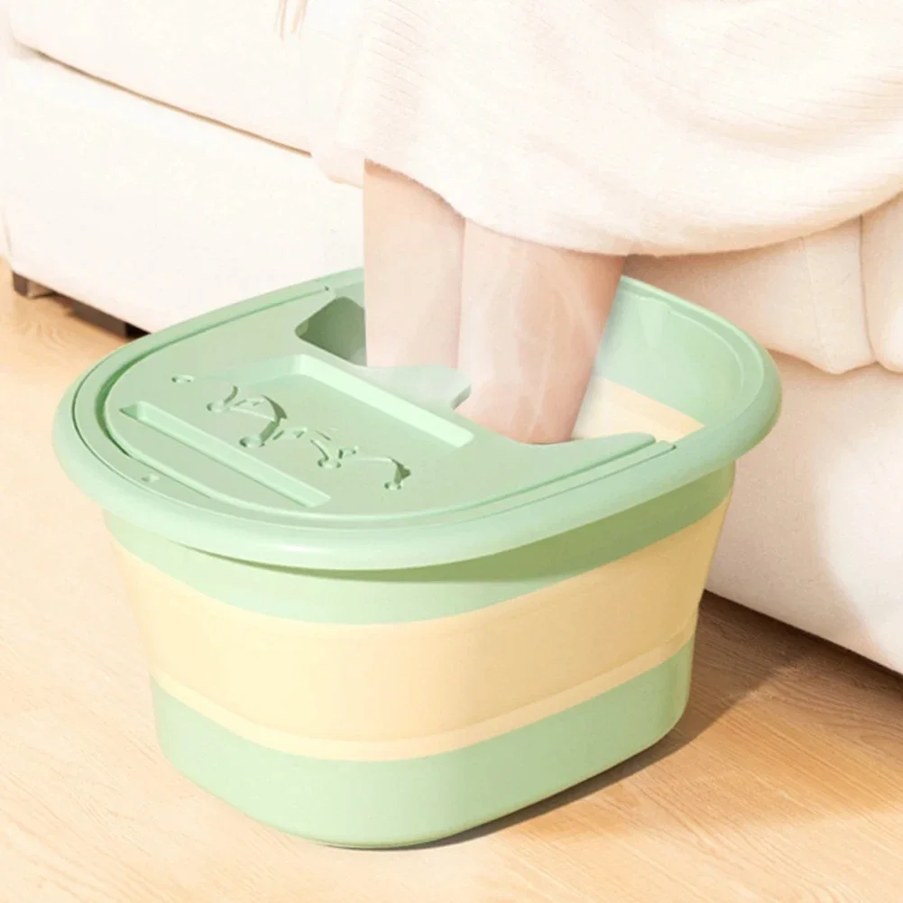 Foldable Home Foot Bath Bucket Massage Foot Wash Leisure Health Bucket Children Foot Bath Basin Portable Foot Soak Foot Tub