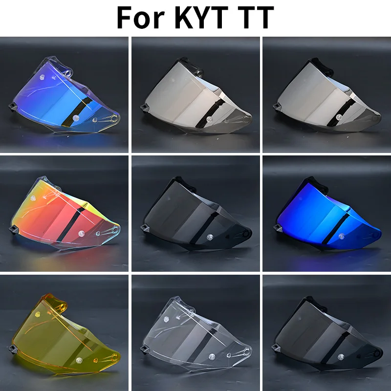 

Helmet Visor for KYT TT COURSE Motorcycle Helmet Shield Windshield Sunscreen TTC Helmets Accessories High Strength UV protection